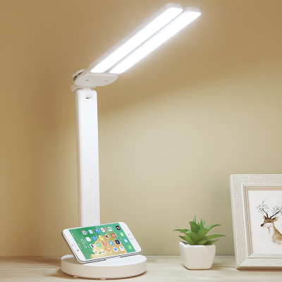 如华福禄 台灯学习专用宿舍充电阅读写字书桌小大学生寝室床头灯