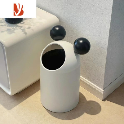 三维工匠diy米奇垃圾桶个性大容量儿童房餐桌卡通可爱家用客厅卧室高颜值