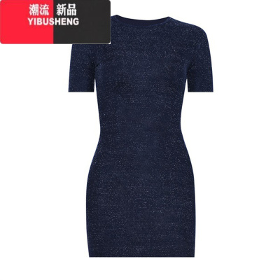 YIBUSHENG杨柳婵#走路不透 弯腰会透 黑色小心机春连衣裙女大码显瘦女装