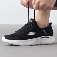 Skechers斯凯奇男鞋新款透气运动休闲鞋健步鞋220934-BKW ZP