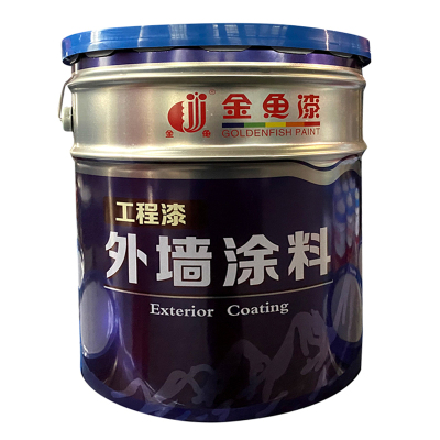 金鱼 外墙乳胶漆(白色) 标价是每kg价格