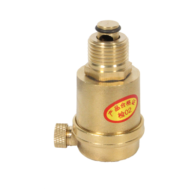 黄铜排气阀 丝口自动螺纹排排气阀门 1寸DN25(1只)