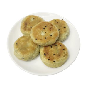 广东汕头潮汕特产朥饼正宗捞饼绿豆糕饼贵屿传统现做茶点小吃 甜绿豆饼盒装12块饼