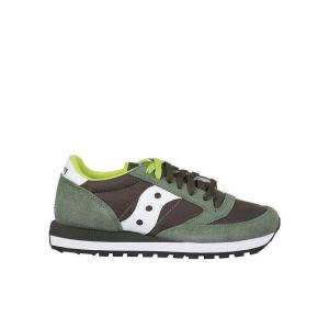 索康尼(SAUCONY)低帮圆头运动鞋男拼接设计正面系带橡胶底跑步鞋