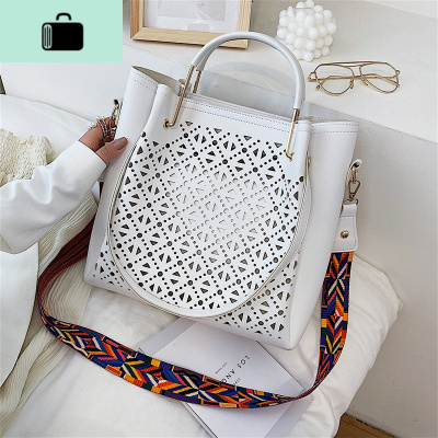 高级感缕空大包包女2020新款韩版百搭子母托特包大容量单肩手提包NEW LAKE女士单肩包