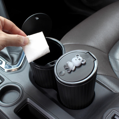 chanyoung 水杯槽置物桶创意多功能垃圾收纳桶 个