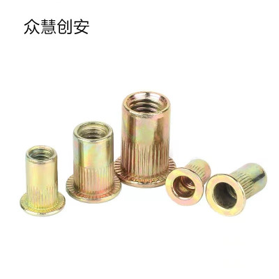 众慧创安 彩锌拉铆螺母 M12 个