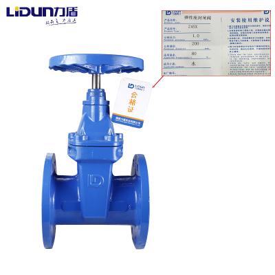 力盾 法兰暗杆弹性座封闸阀 6540 DN200 台