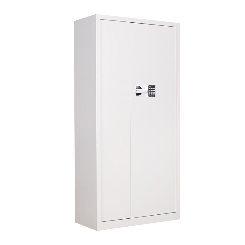 慧采云 办公家具优质钢制通门二斗国保锁保密柜办公柜铁皮柜收纳柜储物柜900*420*1850mm