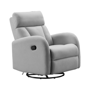 翌嘉 YJ-20113 办公沙发椅电脑椅科技布舒适沙发椅灰白色