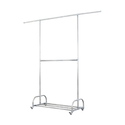 翌嘉YJ-E4-202 202不锈钢晾衣架移动伸缩有鞋架晒衣架 可升降高度款 1000*520*1200-2000