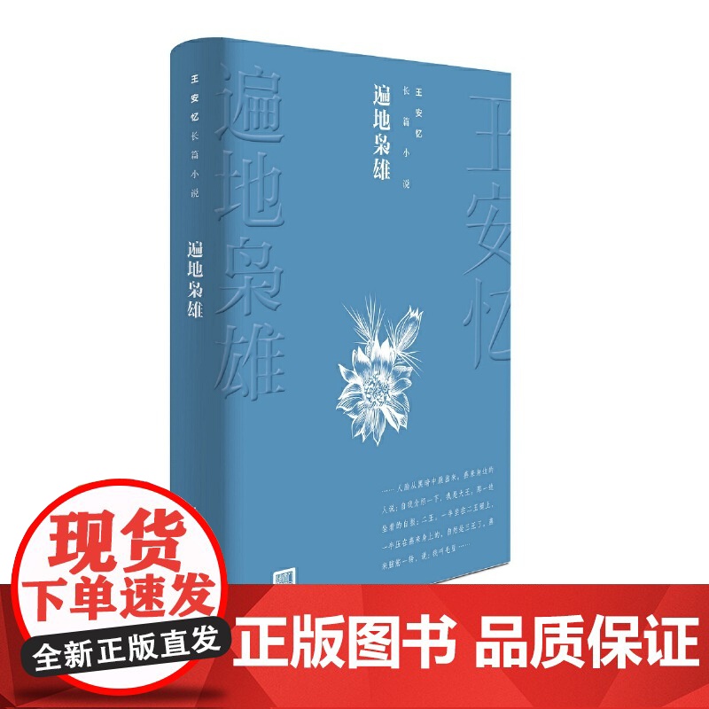 遍地枭雄 王安忆 人民文学出版社 正版书籍