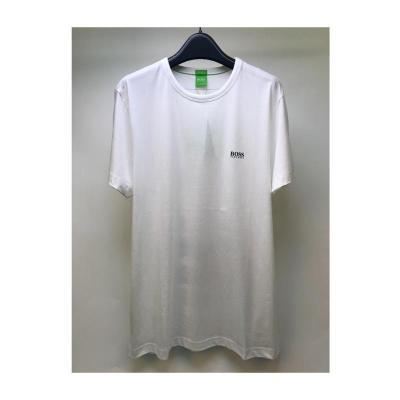 Hugo boss雨果波士T恤男透气吸汗舒适易洗纯棉简约百搭徽标日常