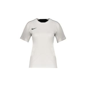 Nike足球训练白色透气吸汗速干运动T恤女款 weiss L
