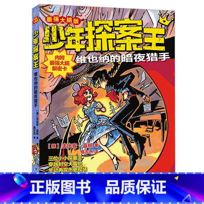 维也纳的暗夜猎手 [正版]少年探案王套装12册 解谜侦探团小学生三四五六年级寒假读本好书课外阅读书墨多多谜境冒险探秘世界