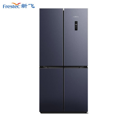 新飞风冷无霜超薄嵌入447L十字对开门电冰箱一级变频节能 冷藏冷冻大容量冰箱BCD-447WK8AT/C