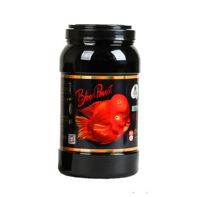 观赏鱼增红饲料血鹦鹉粮颗粒型发财食元宝鱼增艳不染水