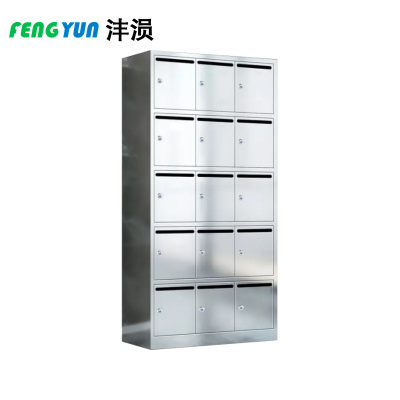 沣涢 不锈钢信件箱 15门 台