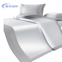 酷美智悦 冰丝凉席+1枕套120*200cm KM-FZ218 套