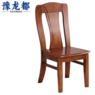 豫龙都实木餐椅靠背椅A8把