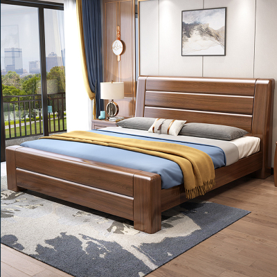 臻远 ZY-SMC-109 现代简约实木床 1.2米简约床