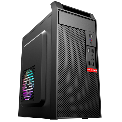  铭能 英特尔i5级四核至强E5 420 4G高频内存 128G SSD高速固态硬盘 台式电脑 台式机 电脑主机 组装电脑 DIY组装机家用办公组装机商务娱乐影音学生网课游戏电脑