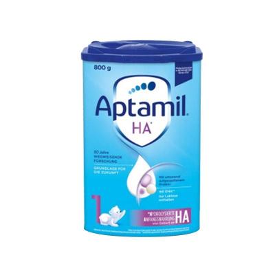 原装进口德国爱他美Aptamil水解蛋白奶粉HA抗过敏适度半水解免敏1段奶粉(4-6个月)800g