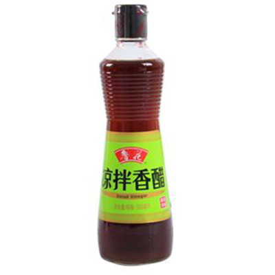 鲁花凉拌香醋500ml 酿造食醋 鲁花调味品 调料粮油