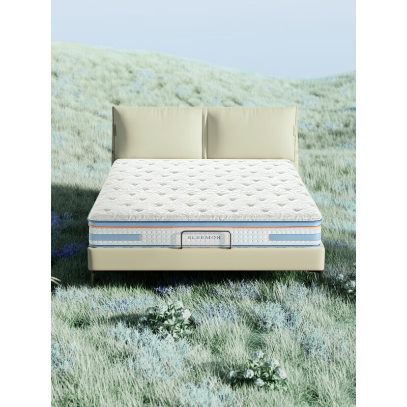 喜临门 - 漾 杨洋推荐款 乳胶黄麻 软硬两用 感应弹簧床垫 漾