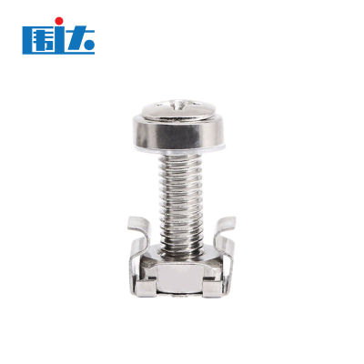 围达 机柜螺丝套装 M5*25不锈钢 包