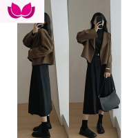 七斓春季女装奶系穿搭温柔高级感一整套搭配小香风连衣裙子套装