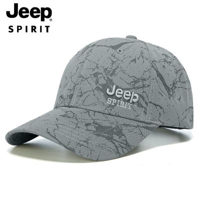 JEEP SPIRIT春夏新款男士棒球帽户外休闲遮阳帽A0752