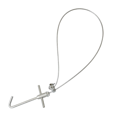 迅众 猪用保定器金属套猪器拉猪绳猪套子捕猪兽用打针套猪嘴器抓猪神器