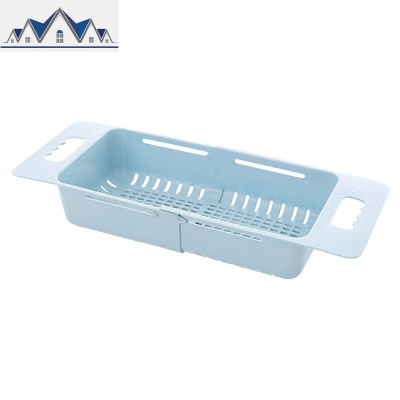 可伸缩水沥水架塑料放碗筷架子家用厨房置物架碗碟架蔬菜收纳架 三维工匠