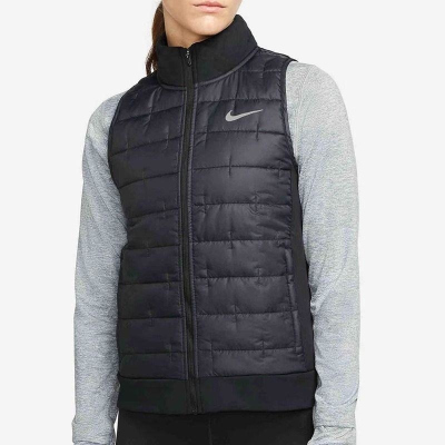 NIKE耐克背心运动休闲保暖立领女装棉马夹DD6085-010 Z