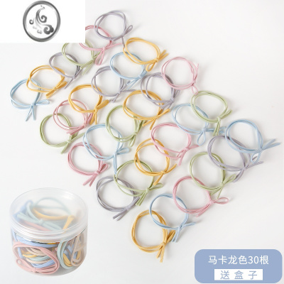 JiMi简约高弹力皮筋女扎头2022年新款ins风发圈网红头绳发饰头饰发绳