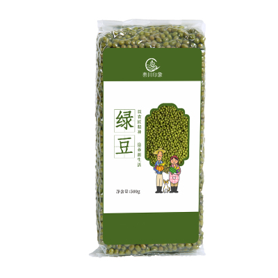 秦川印象绿豆500g/袋