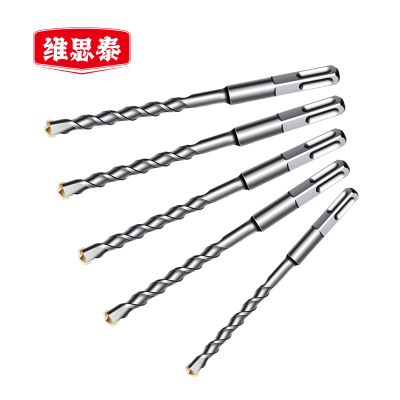 维思泰 方柄四坑混凝土冲击石材水泥电锤钻头 10×150mm 支