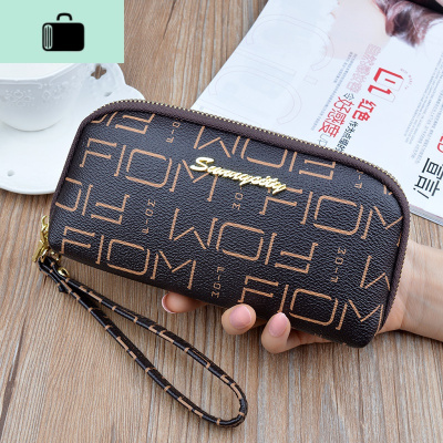 女士手拿包女长款妈妈时尚气质拉链新款手包手机零钱包手拎包NEW LAKE女手包