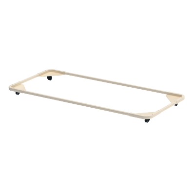 便携式儿童床架-木色