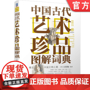 正版 中国古代艺术珍品图解词典 王其钧 传统文化遗产 考古 博物 陶器 铜器 玉器 石器 木器 手绘文物图示 解剖图