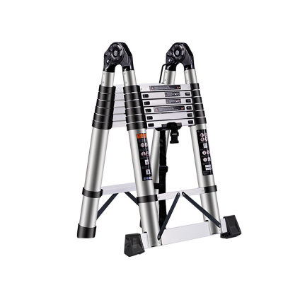 翌嘉 YJ40625074铝合金多功能人字梯 2.8+2.8多功能人字2.8米直梯5.6米