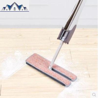 免手洗平托X型自挤式旋转懒人平板拖把家用免洗木地板拖墩布 三维工匠