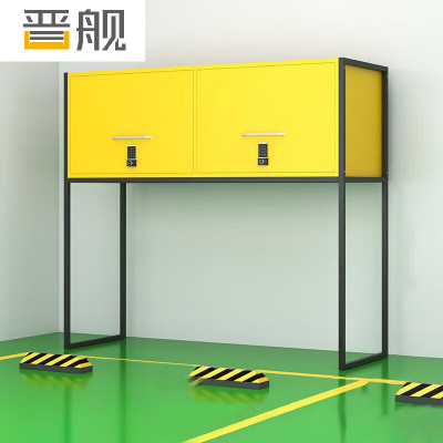 晋舰车库收纳柜密码防盗铁皮柜车位杂物储物柜大空间防潮柜 上翻高架