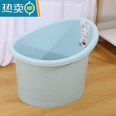 敬平大号加厚宝宝泡澡桶儿童游泳桶婴儿浴盆浴桶可坐家用浴缸全身澡盆