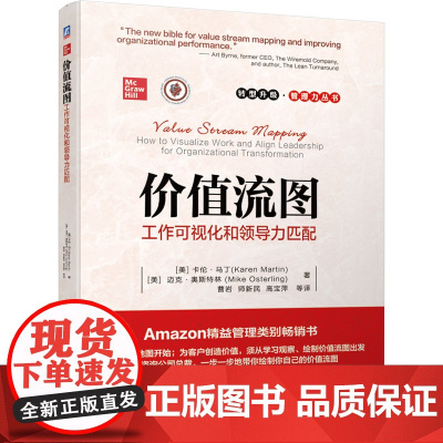 价值流图:工作可视化和领导力匹配 [美]卡伦.马丁 [美]迈克.奥斯特 价值流图 价值流 领导力 价值 咨询公司