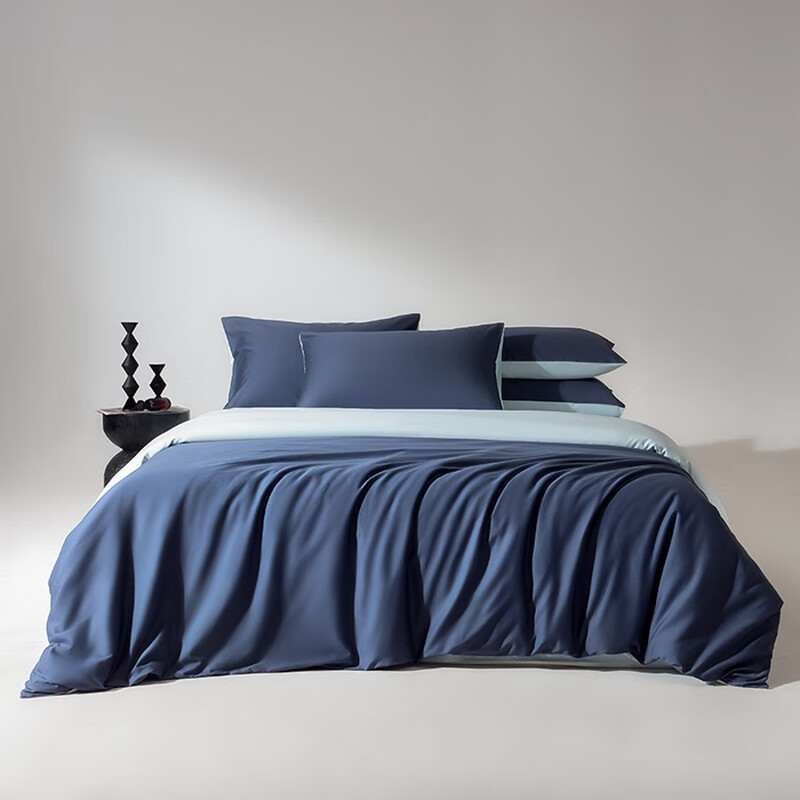 娇好韵 100支贡缎四件套-暮雨晴川 200*230cm