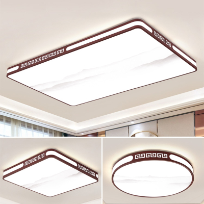 古达新中式吸顶灯客厅灯现代简约大气古典禅意中国风卧室灯具