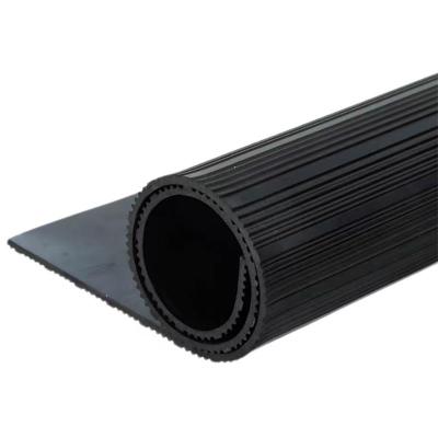 鑫迈凯斯高压绝缘橡胶板 耐磨防滑地垫宽1米厚3mm[6KV]平方米