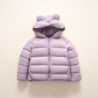 新90白鸭绒新国标女童羽绒服短中小童男童宝宝儿童保暖外套